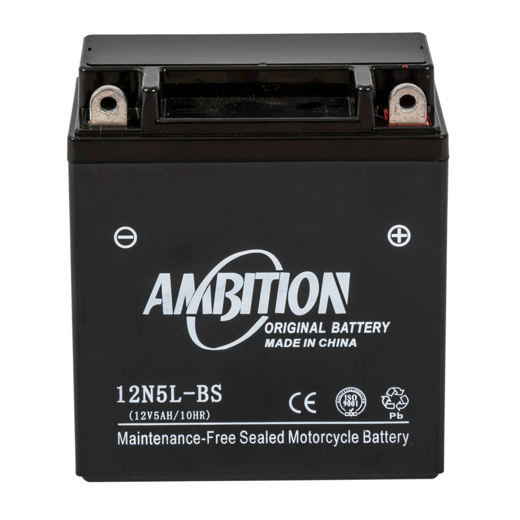 Good Quality Sealed Mf 12V 12ah Lead Acid Motorcycle Battery