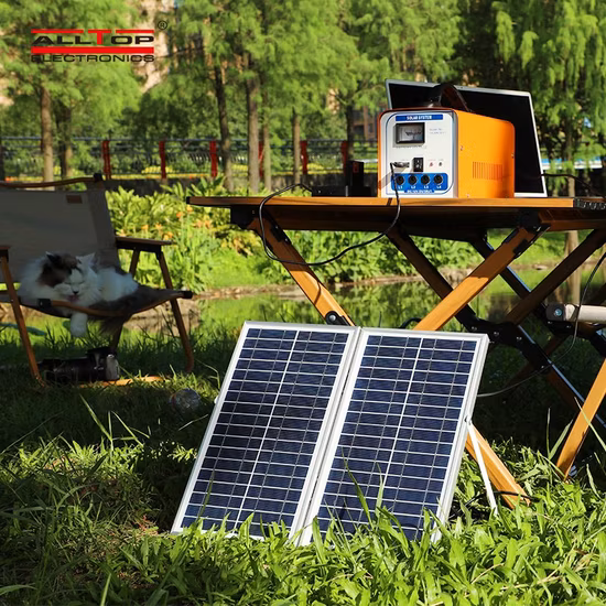 Alltop Hot Selling Solar Panel Complete Set Home Solar System Energy Storage Power Solar Inverters Solar Energy System Solar Panel System for Home