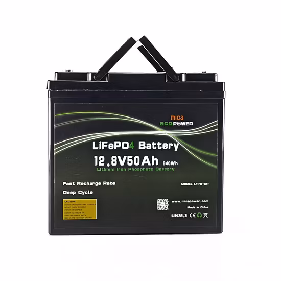 充電式ソーラー リチウム街路灯バッテリー 26650 4s4p 12V 12ah LiFePO4 (PCM 付き)